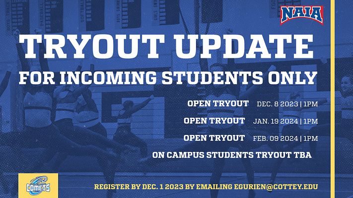 Updated Dance Tryout Information