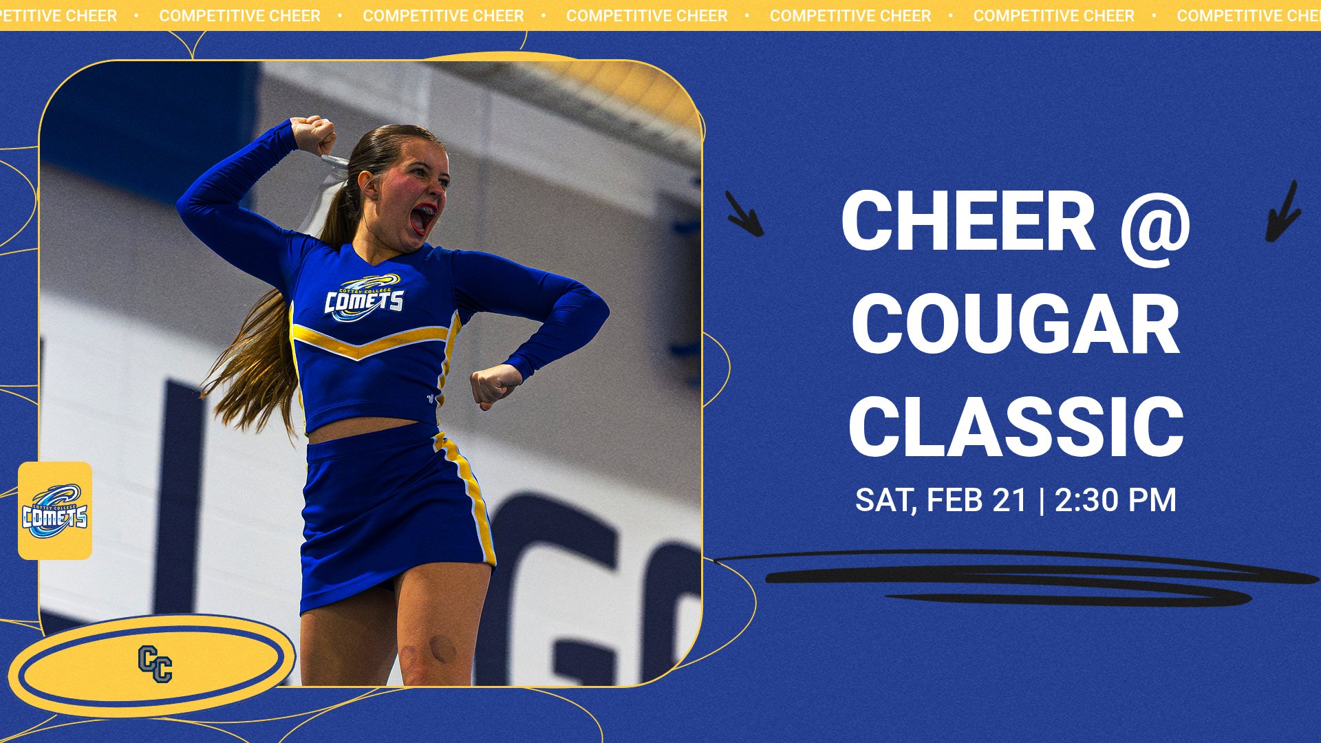 Cottey Cheer Shines at Arch City Cup and Cougar Classic