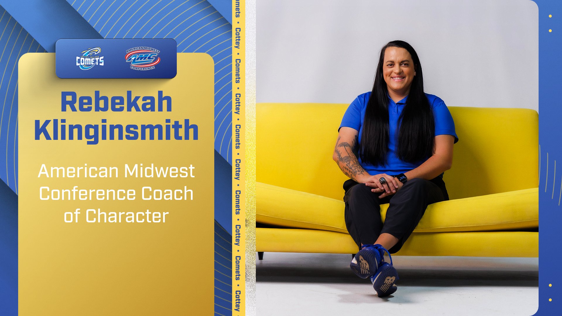Rebekah Klinginsmith Named AMC Coach of Caracter Award Nominee