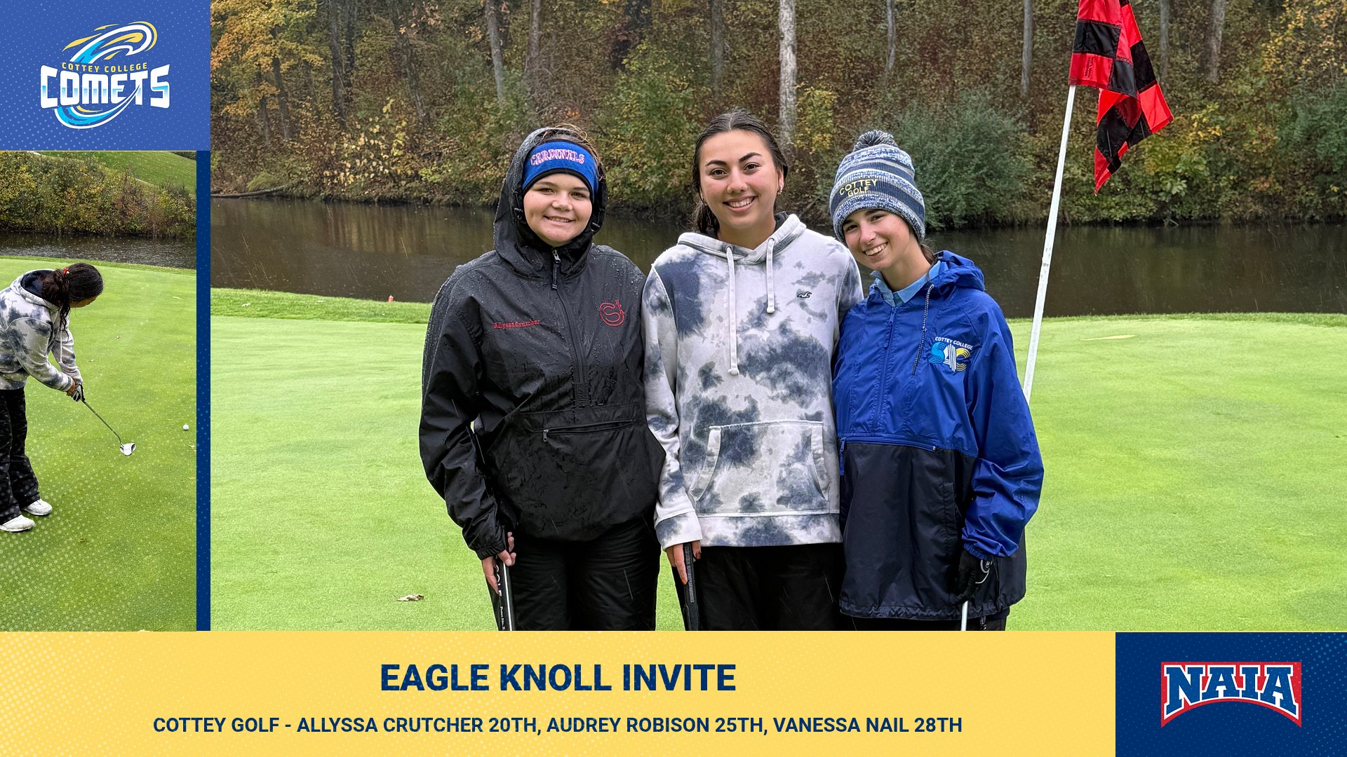 Comets Golf Complete Fall Slate at Eagle Knoll Invite