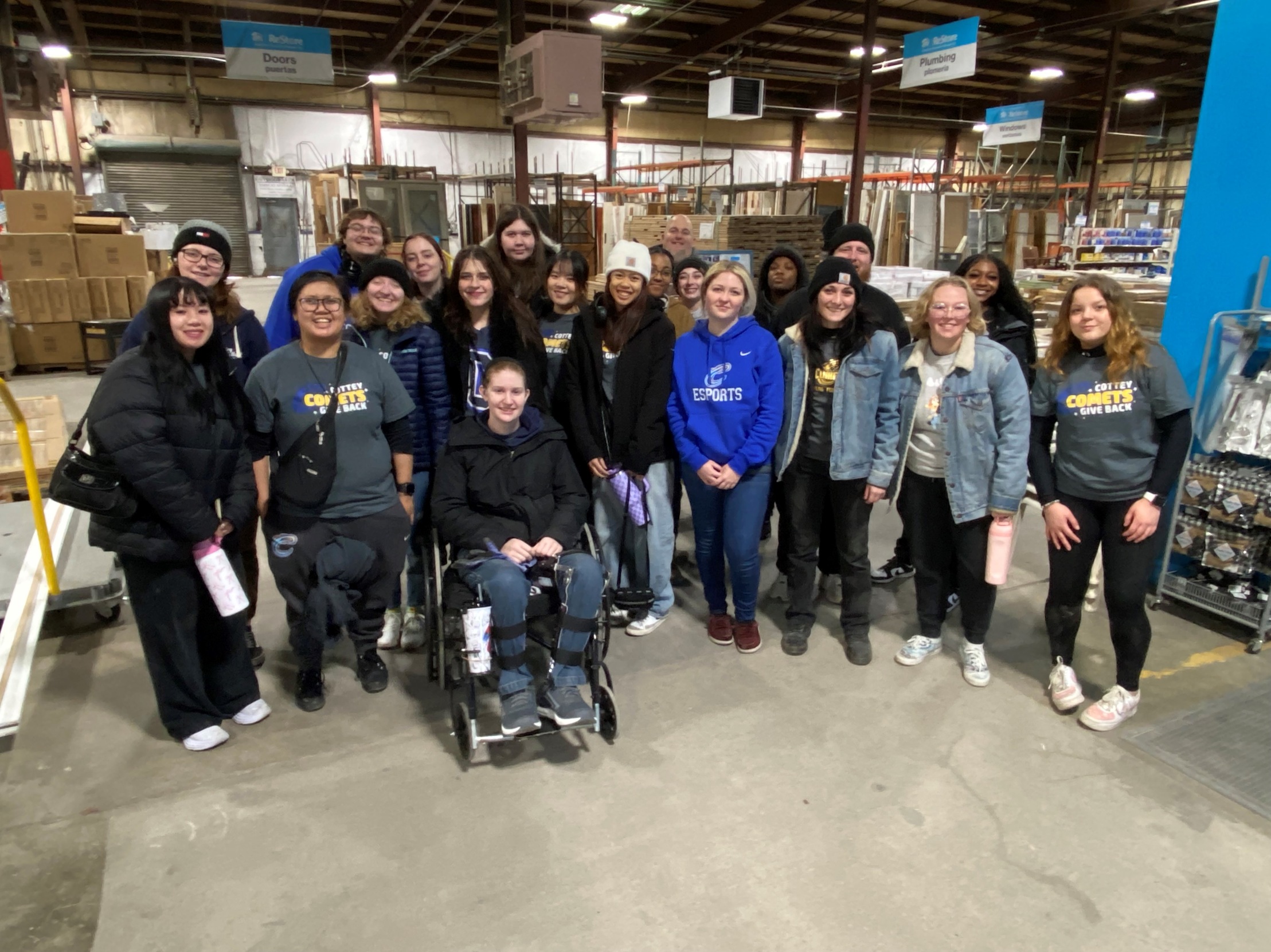Comets Celebrate MLK Day with Day of Service